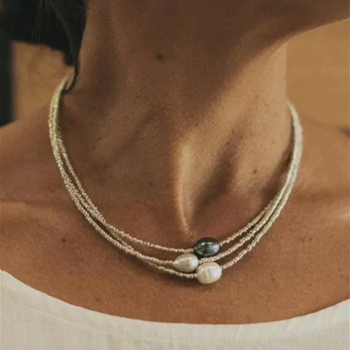 Milou - Vintage Natural Pearl Necklace