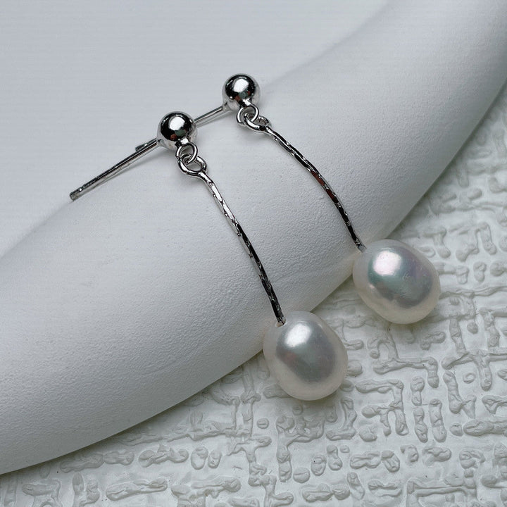 Anne - French Freshwater Pearl Earrings