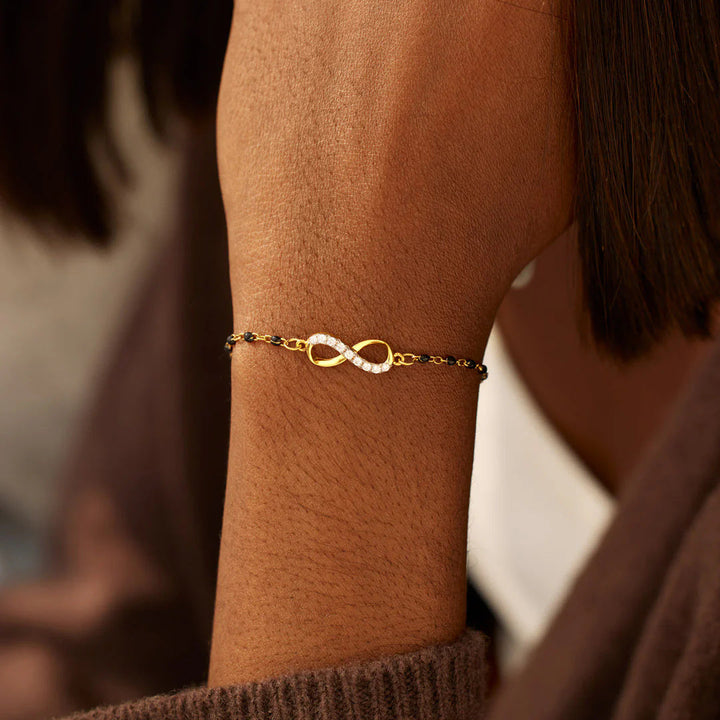 Elin - Infinite Diamond Gold Plated Bracelet