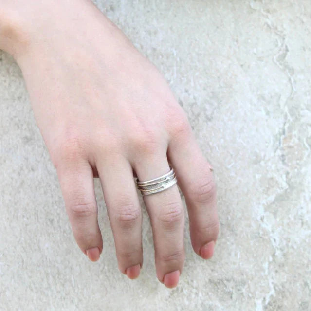 Sophie - Vintage Gold-Plated Silver Ring